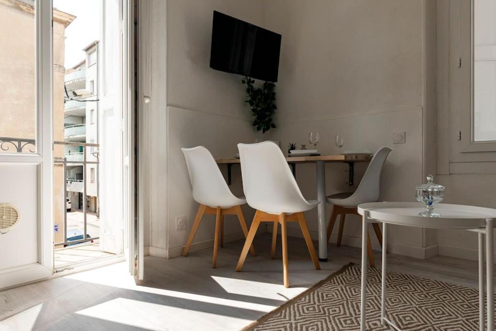 Charmant Studio Arbore Et Climatise Carcassonne Esterno foto
